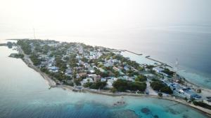 Vista aerea di Noovilu Suites Maldives