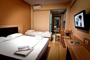 Posteľ alebo postele v izbe v ubytovaní Crystal Bay Hotel + 23 fotografií