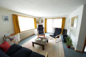 Χώρος καθιστικού στο Ferienhaus Wanner