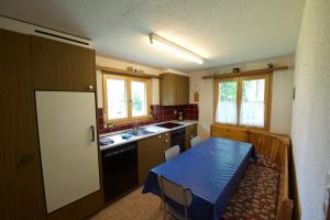 Köök või kööginurk majutusasutuses Ferienhaus Wanner