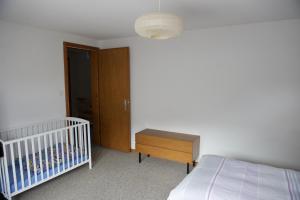 Ένα ή περισσότερα κρεβάτια σε δωμάτιο στο Ferienhaus Wanner