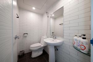 Koupelna v ubytování K-Guesthouse Seomyeon 1