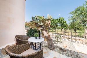 Balkón nebo terasa v ubytování Finca - Agroturisme Sa Parellada