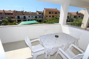 Balkon lub taras w obiekcie Apartments Palaziol