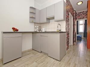 Kuchyňa alebo kuchynka v ubytovaní Apartament Starogdański 51 + 19 fotografií