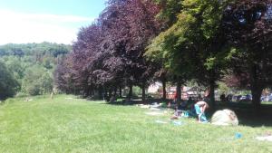 Zahrada ubytování Camping village SY
