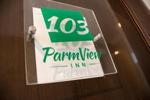 Certificato, attestato, insegna o altro documento esposto da ParmView Inn