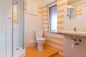 Kúpeľňa v ubytovaní Apartmány Fojtova studna