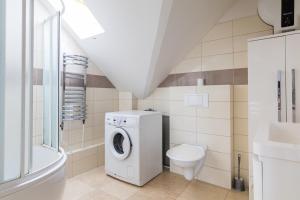 Kúpeľňa v ubytovaní Apartmány Fojtova studna