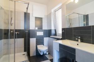 Kúpeľňa v ubytovaní Apartmány Fojtova studna
