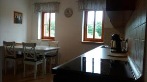 Posezení v ubytování Apartmány Nová Pec