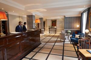 The lobby or reception area at Dukes London