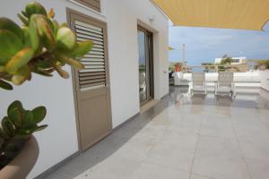 Un balcon sau o terasă la Arabel open space