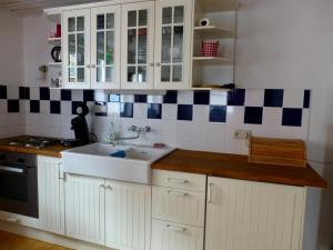 Kuchyňa alebo kuchynka v ubytovaní Appartment Almenliesl