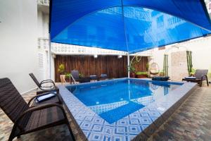 Bazén v ubytování Spice Palace Hotel nebo v jeho okolí