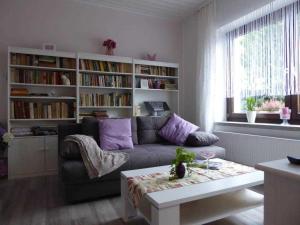 Χώρος καθιστικού στο Ferienwohnung Riemeyer