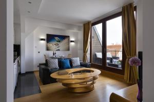 Posezení v ubytování Luxoise Apartments
