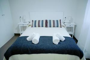 Postel nebo postele na pokoji v ubytování Apartamento Los Azahares