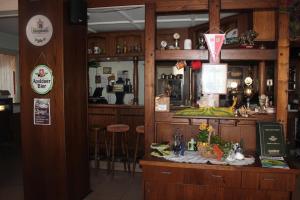 Lounge nebo bar v ubytování Thüringer Landhaus
