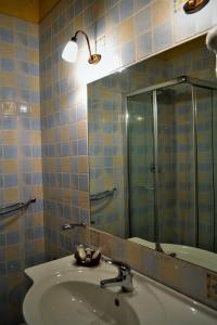 Koupelna v ubytování Hotel dell'Ancora