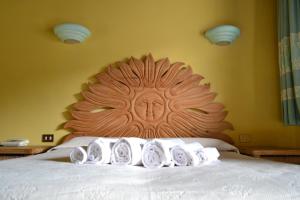 Postel nebo postele na pokoji v ubytování Hotel dell'Ancora