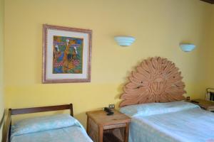 Postel nebo postele na pokoji v ubytování Hotel dell'Ancora