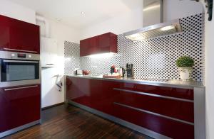 Kuchnia lub aneks kuchenny w obiekcie Vienna Penthouse 1