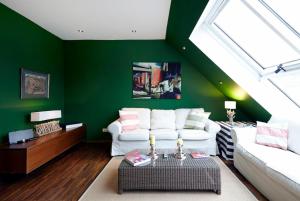 Część wypoczynkowa w obiekcie Vienna Penthouse 1