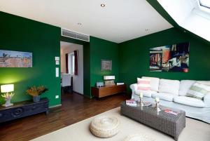 Część wypoczynkowa w obiekcie Vienna Penthouse 1