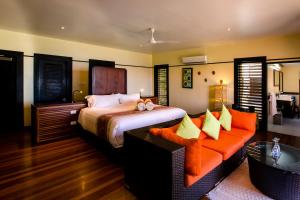 Voodi või voodid majutusasutuse Mana Island Resort & Spa - Fiji toas
