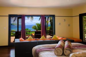 Voodi või voodid majutusasutuse Mana Island Resort & Spa - Fiji toas