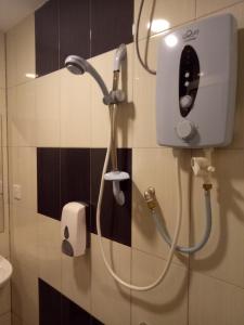 Koupelna v ubytování Hotel Sri Bernam