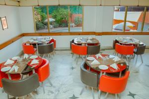 Istumisnurk majutusasutuses Hotel Vaishali