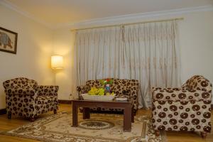 Istumisnurk majutusasutuses Hotel Vaishali