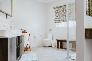 Vonios kambarys apgyvendinimo įstaigoje Iso'Bella Vita Guesthouse