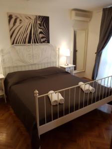 Letto o letti in una camera di Villa Franovic