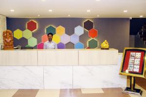 Certifikát, hodnocení, plakát nebo jiný dokument vystavený v ubytování Vinayaga by Poppys ,Kumbakonam