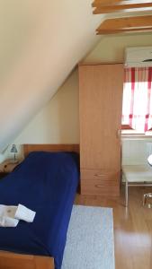 Postel nebo postele na pokoji v ubytování Jihoceska Pohoda