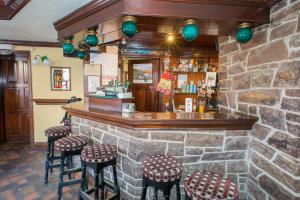 Ο χώρος του lounge ή του μπαρ στο Larkin's Pub, Restaurant, and B&B