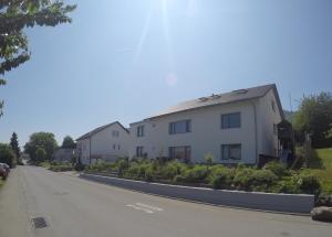 a house on the side of a road at Ferienwohnungen AVIVA Bodman - Urlaub in unmittelbarer Seenähe in Bodman-Ludwigshafen