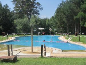 Bazén v ubytování Camping Cobijo nebo v jeho okolí