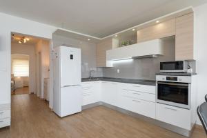 Kuchyňa alebo kuchynka v ubytovaní Apartment Sun & Sea
