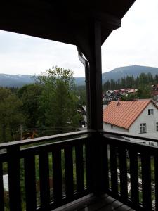 Widok na góry z tej kwatery prywatnej