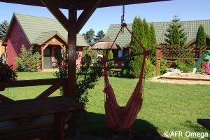 Vonkajšia záhrada v ubytovaní Bungalowy MARINA GREEN