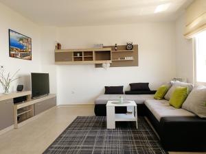 Televízia a/alebo spoločenská miestnosť v ubytovaní Apartment Antunovic
