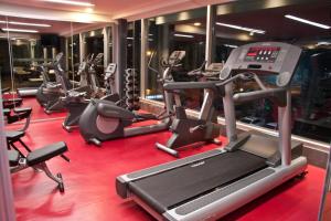 Fitness centrum a/nebo fitness zařízení v ubytování Casa Inn Premium Hotel Queretaro