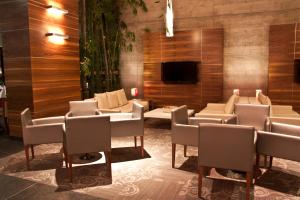 TV a/nebo společenská místnost v ubytování Casa Inn Premium Hotel Queretaro