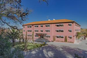 O edifício em que o hotel se localiza