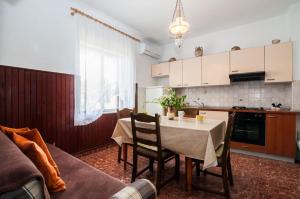 Kuchyň nebo kuchyňský kout v ubytování Apartments Cvita Ugljan