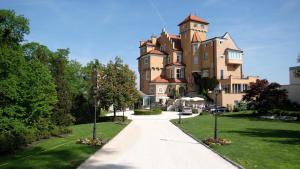 Zahrada ubytování Hotel Schloss Mönchstein